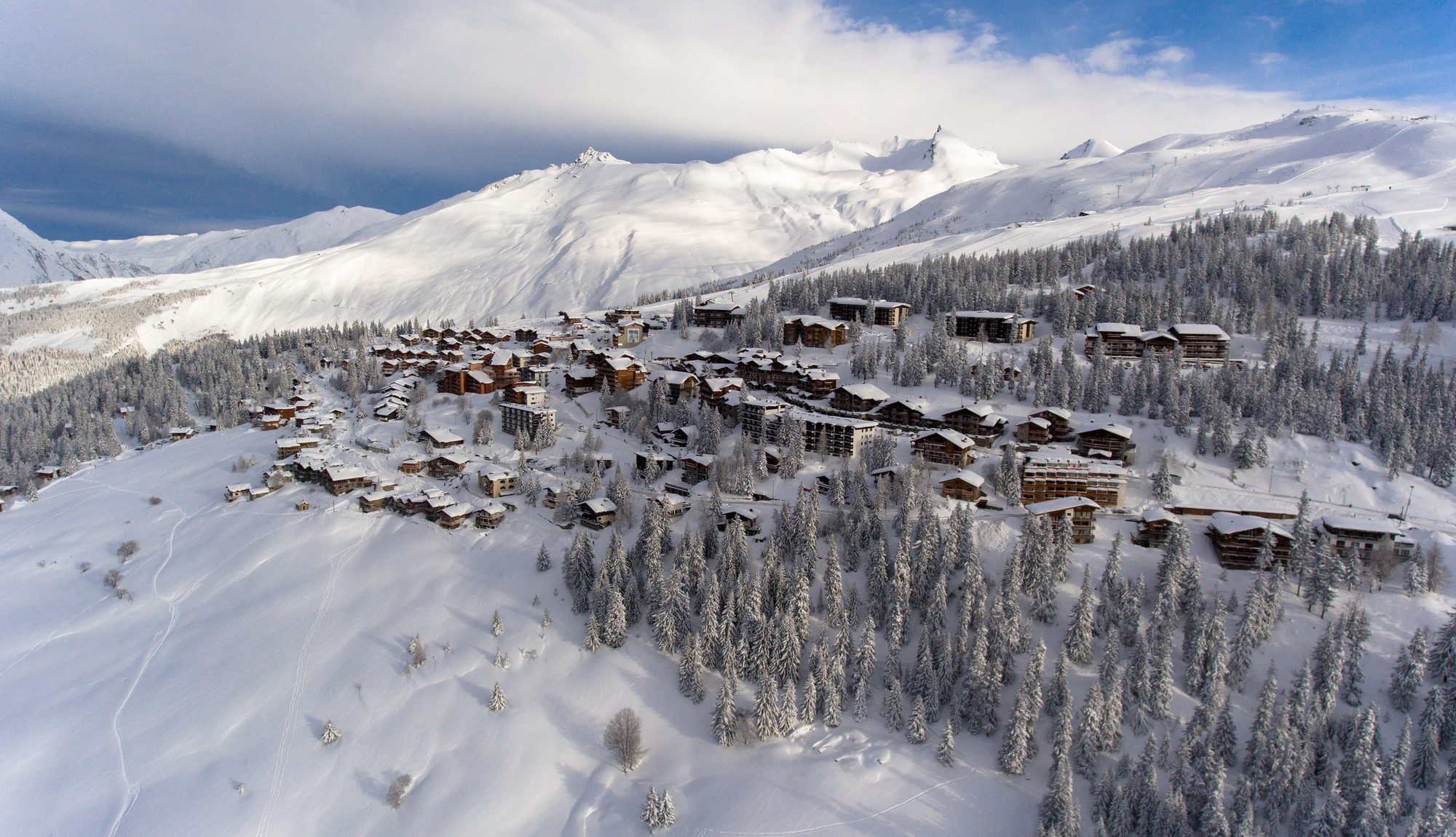 Village view of La Rosiere