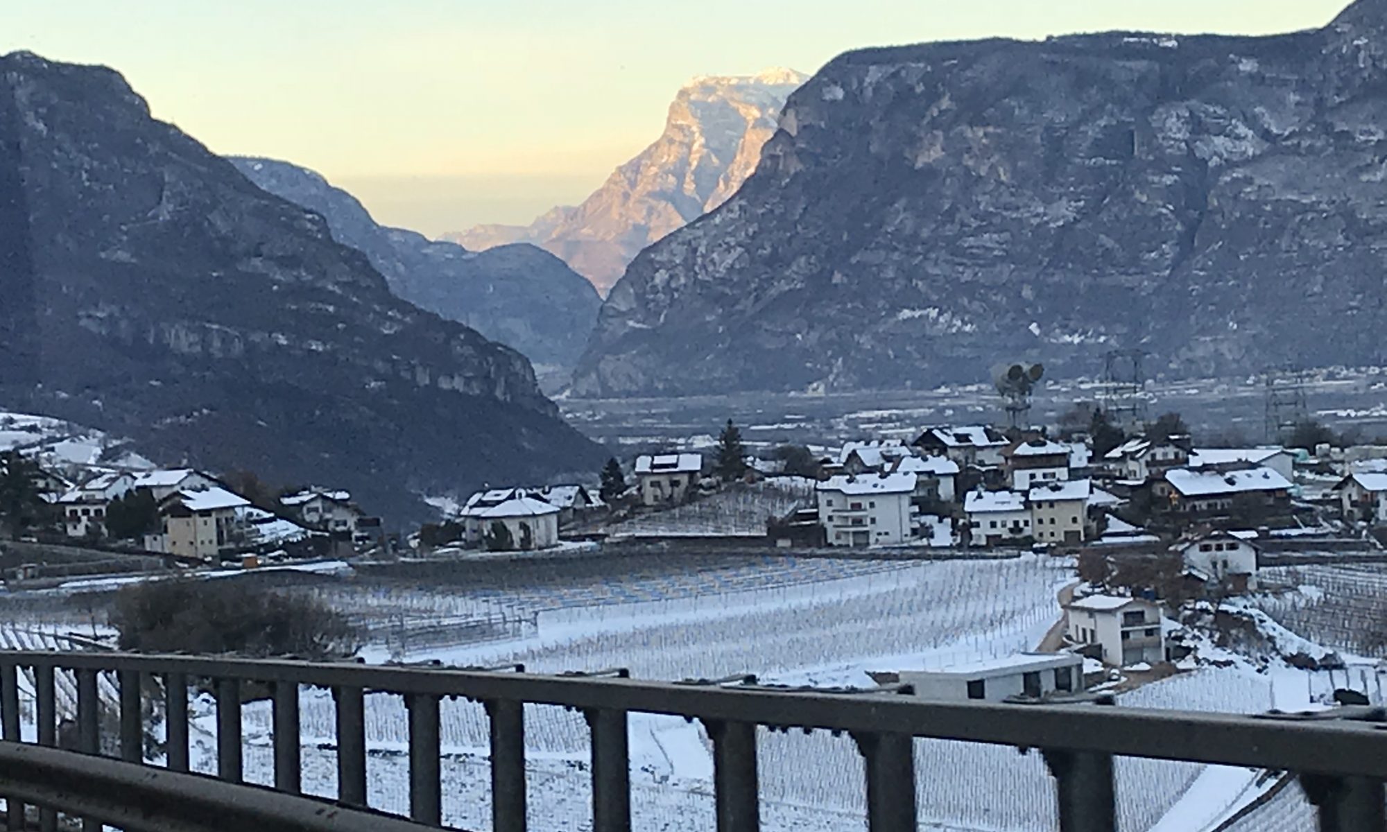 Coming from the winding roads of Val di Fiemme towards the Brennero route direction to Trento - Photo by The-Ski-Guru.