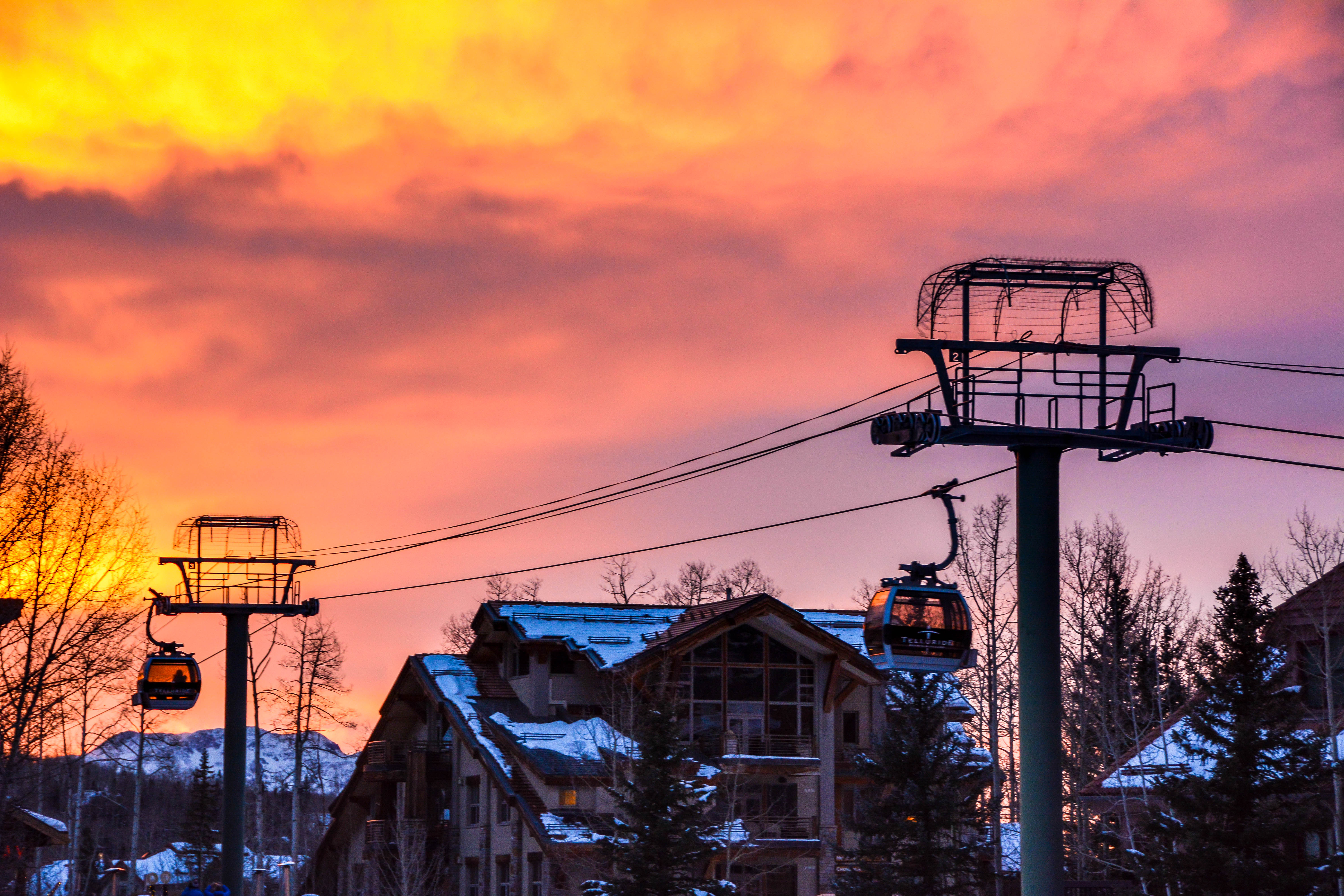 Dawn at Telluride- Photo: Telluride Ski Resort. 