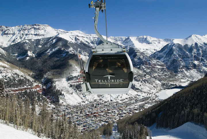 Telluride gondola - Photo by Telluride Ski Resort