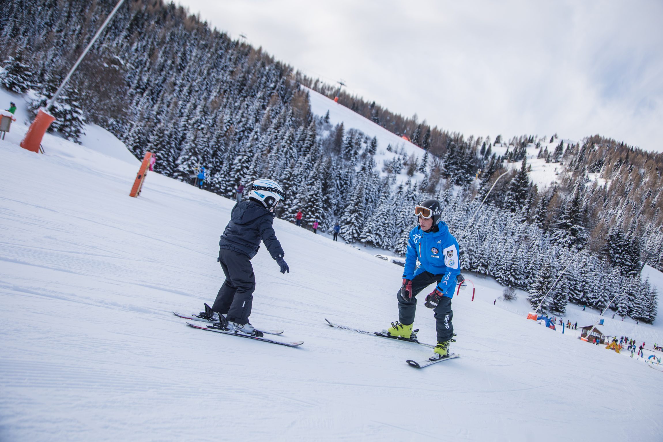 Ski school at Folgaria Alpe Cimbra - Photo by: Azienda per il Turismo Folgaria Lavarone Lusérn