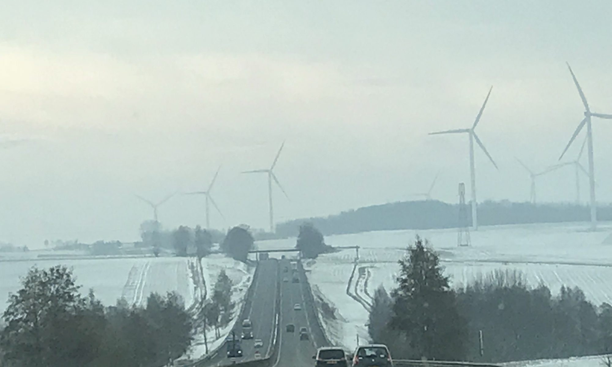 France was all covered in snow during our trip to the Alps - Photo: The-Ski-Guru