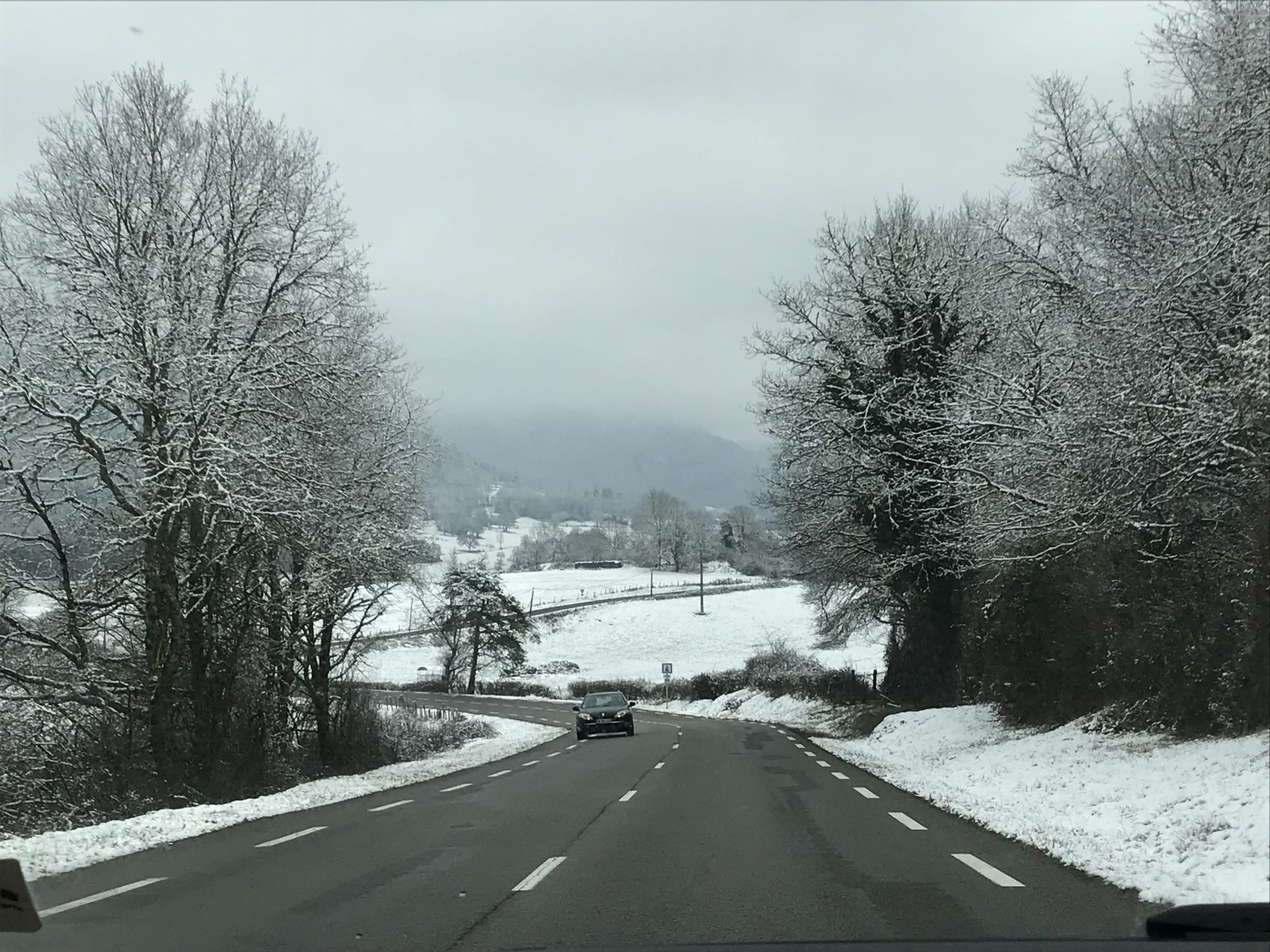 We've driven a big detour through the route nationale- always an adventure! Photo by The-Ski-Guru. Self-drive skiers need to plan now for Brexit.