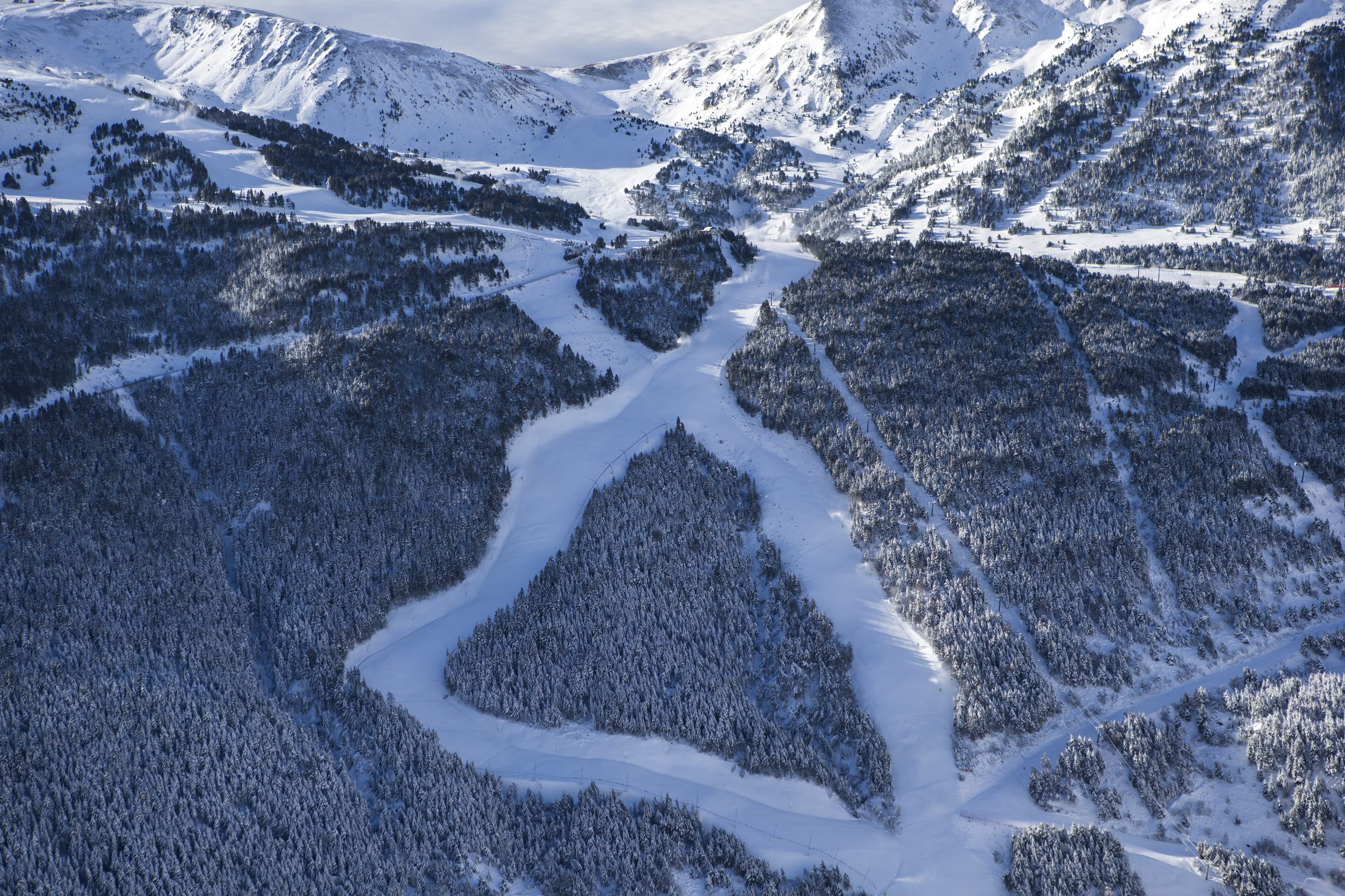 Grandvalira is the largest resort under one lift ticket in Andorra. Photo courtesy Grandvalira. 