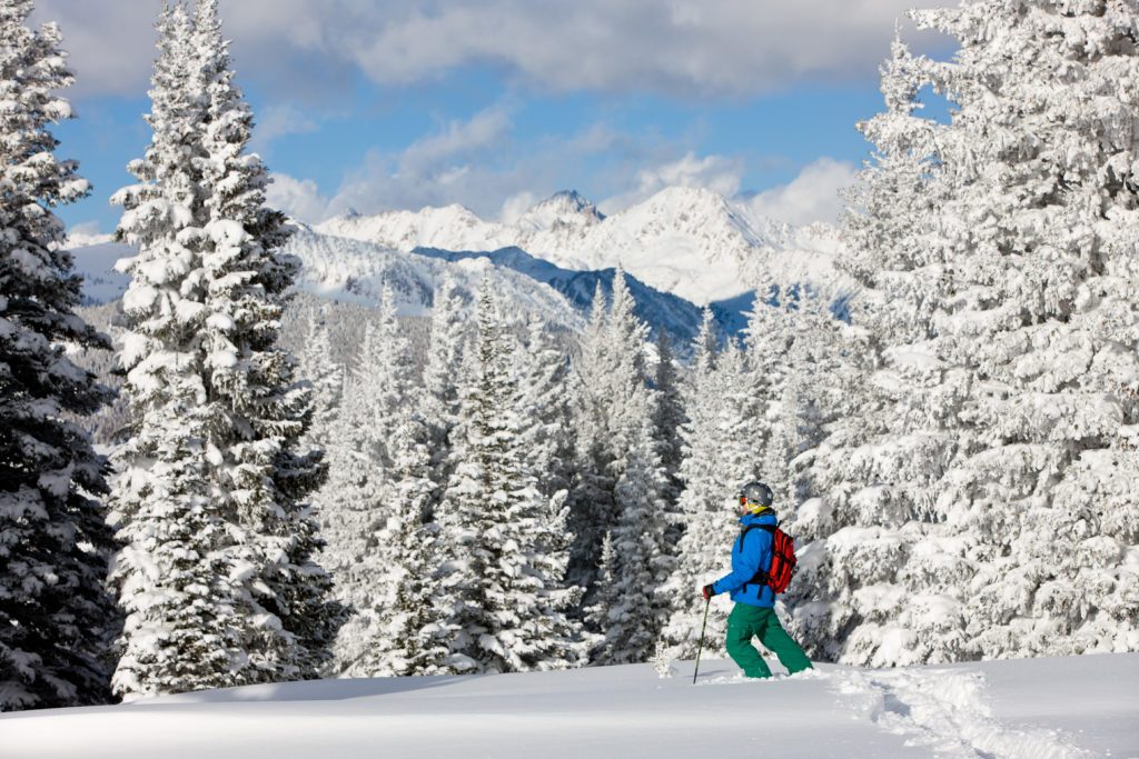 Powder Skiing in Back Bowls In Vail, CO. Photo: Vail Resorts. Vail Resorts Commits to $175 Million to $180 Million in Capital Investments to Reimagine the Guest Experience for the 2019-20 Season.
