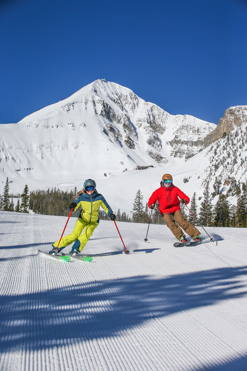 Big Sky is the most renown resort in Montana, United States. Big Sky is part of the Mountain Collective Pass for the 2018-19 ski season