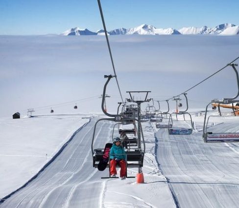 Gudauri lifts on top of the clouds. Doppelmayr will give training to lift personnel in safety