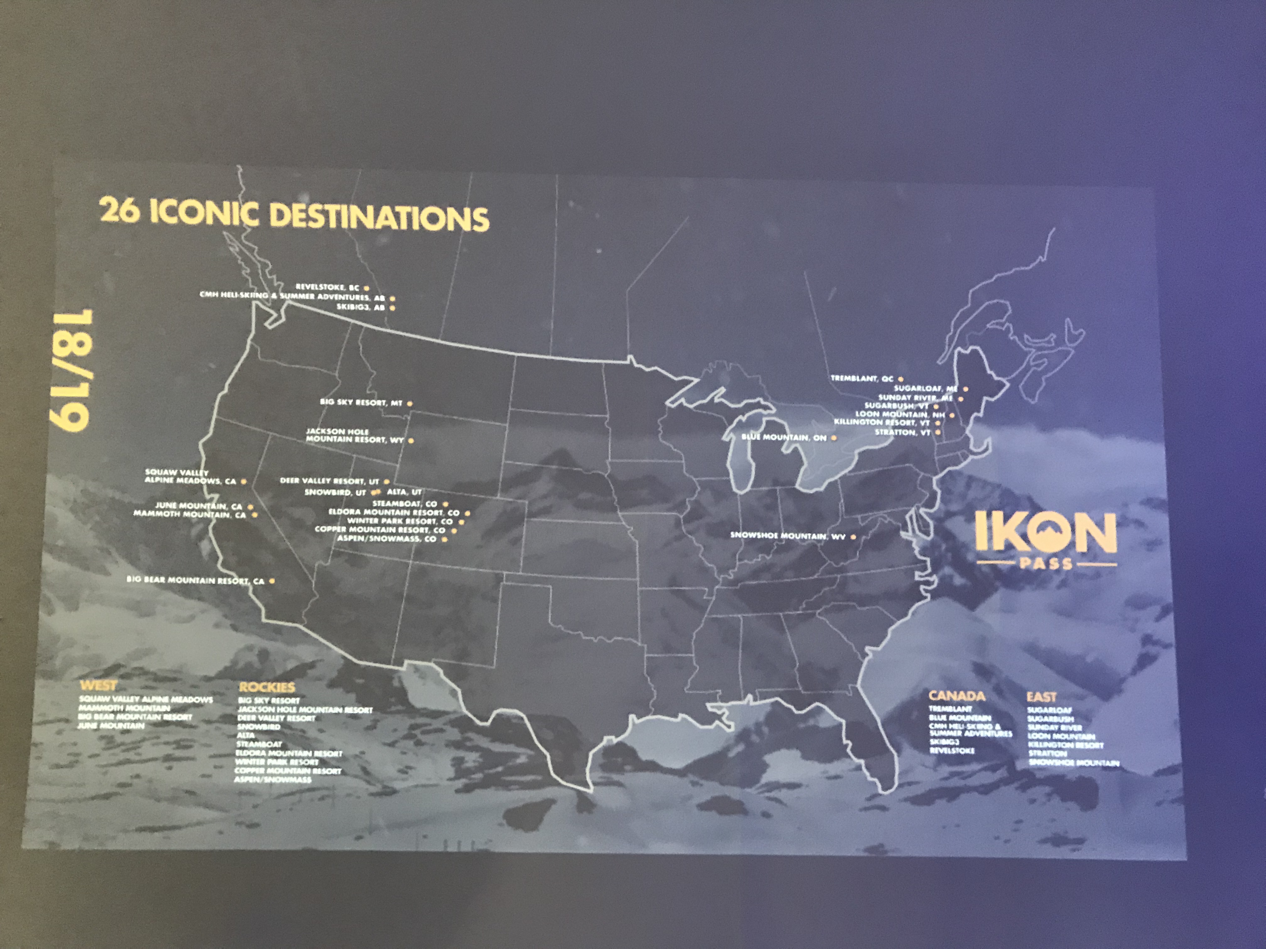 Ikon Pass slide - 26 iconic destinations. Get your IKON season pass at the lowest available rate until May 1st.