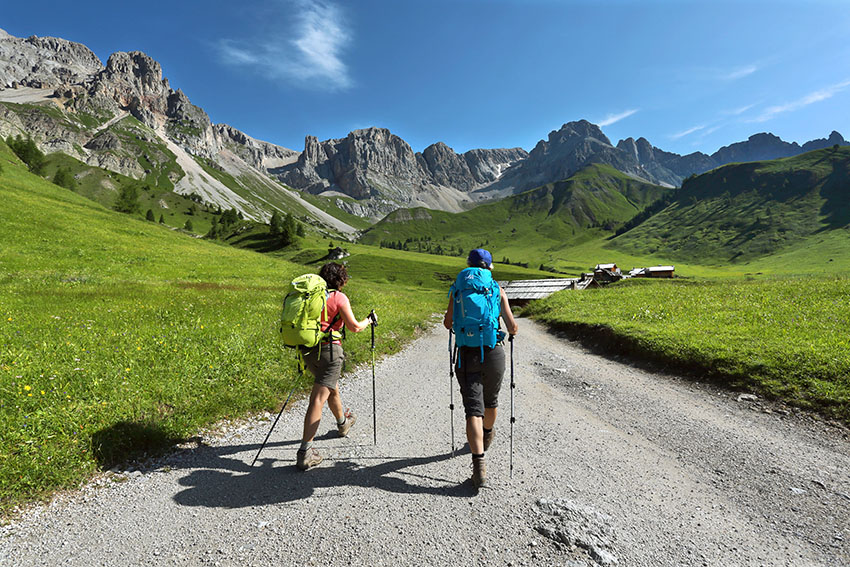 Val di Fassa - Gruppo dei Monzoni - Fuciade - Trekking. Fototeca Trentino Sviluppo S.p.A. - FOTO DI Arturo Cuel.