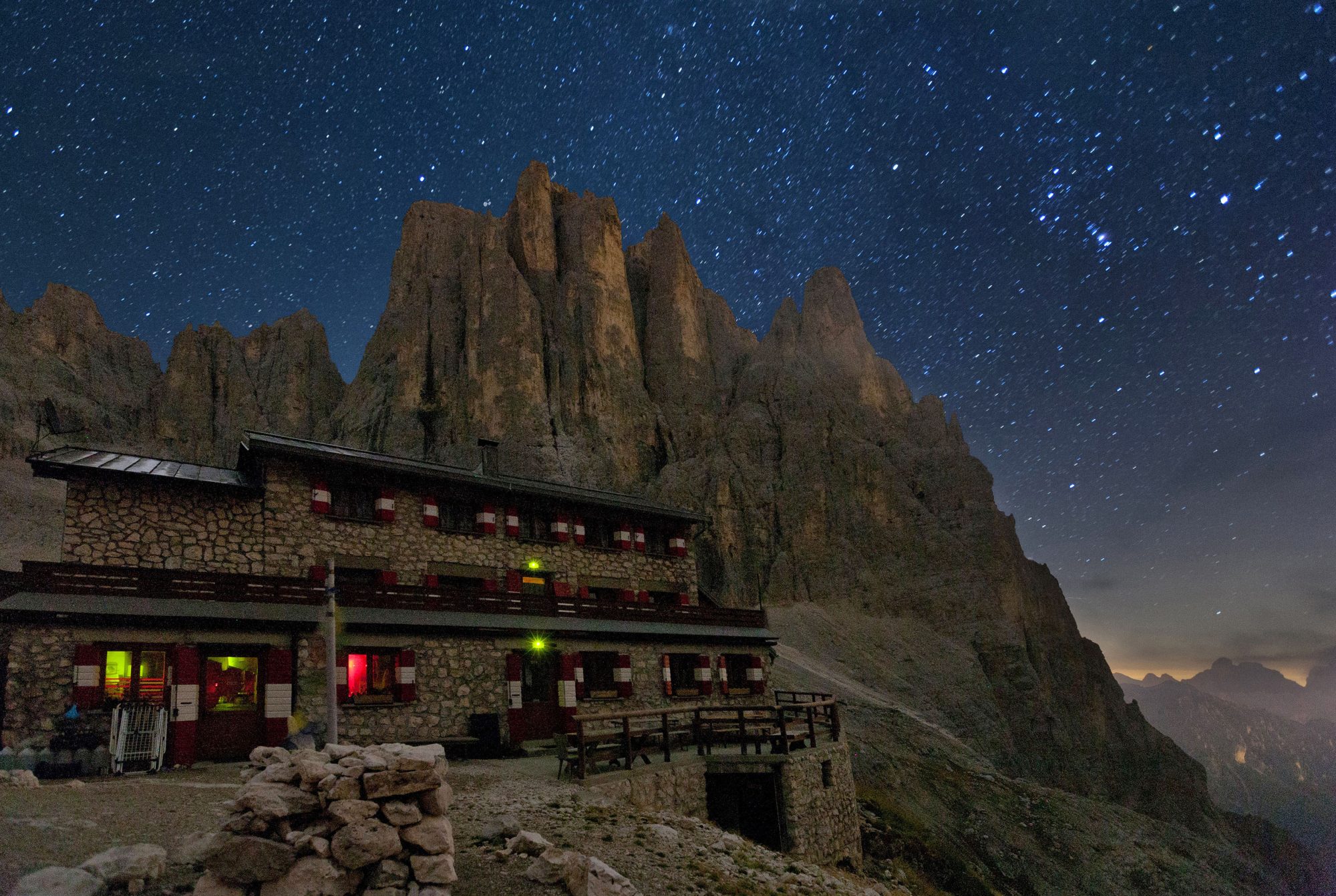 Tonadico - Dolomiti Pale di San Martino - Rifugio Pradidali. Fototeca Trentino Sviluppo S.p.A. - FOTO DI Tommaso Forin.