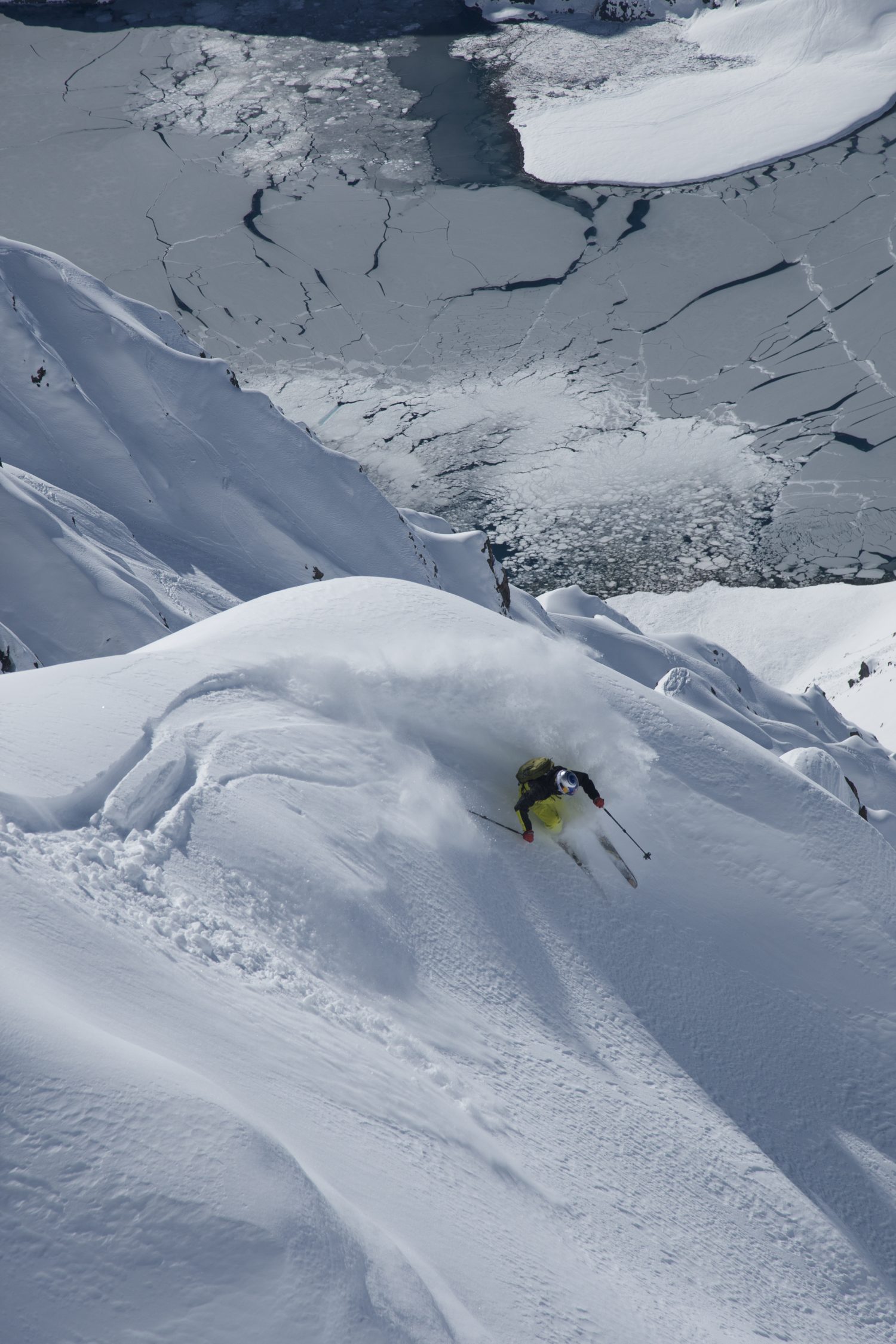 Chris Davenport, Portillo, Chile photo:Adam Clark