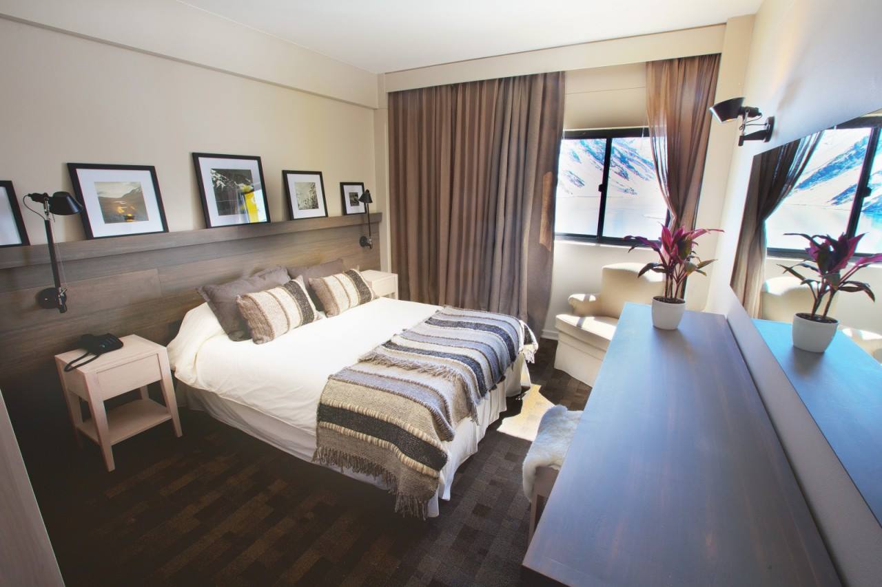 Rooms have been renovated at Hotel Portillo. Photo: Ski Portillo. 