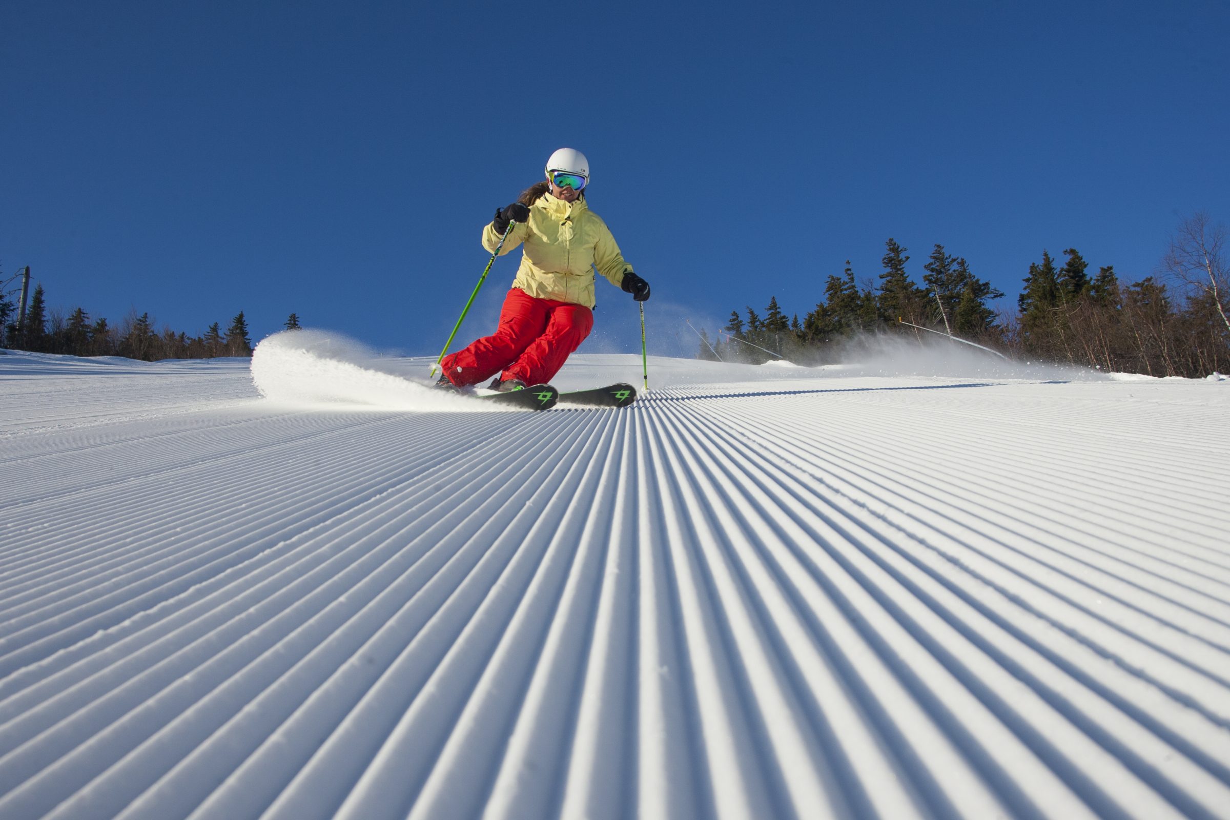 Sun River groomed runs. Now you can enjoy them under the IKON Pass. 