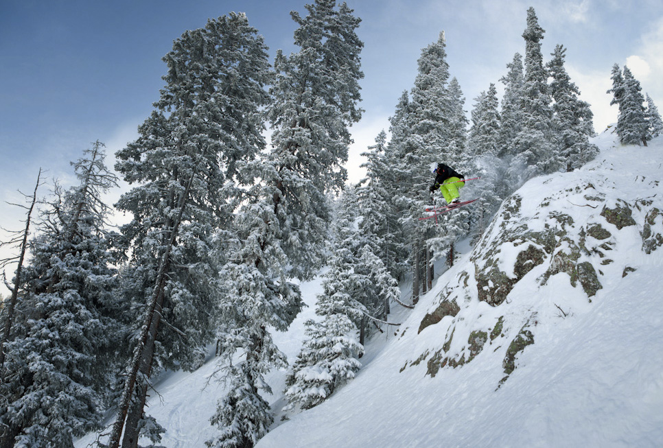 Taos is a favourite for those looking for some steep runs such as Kachina Peak.
