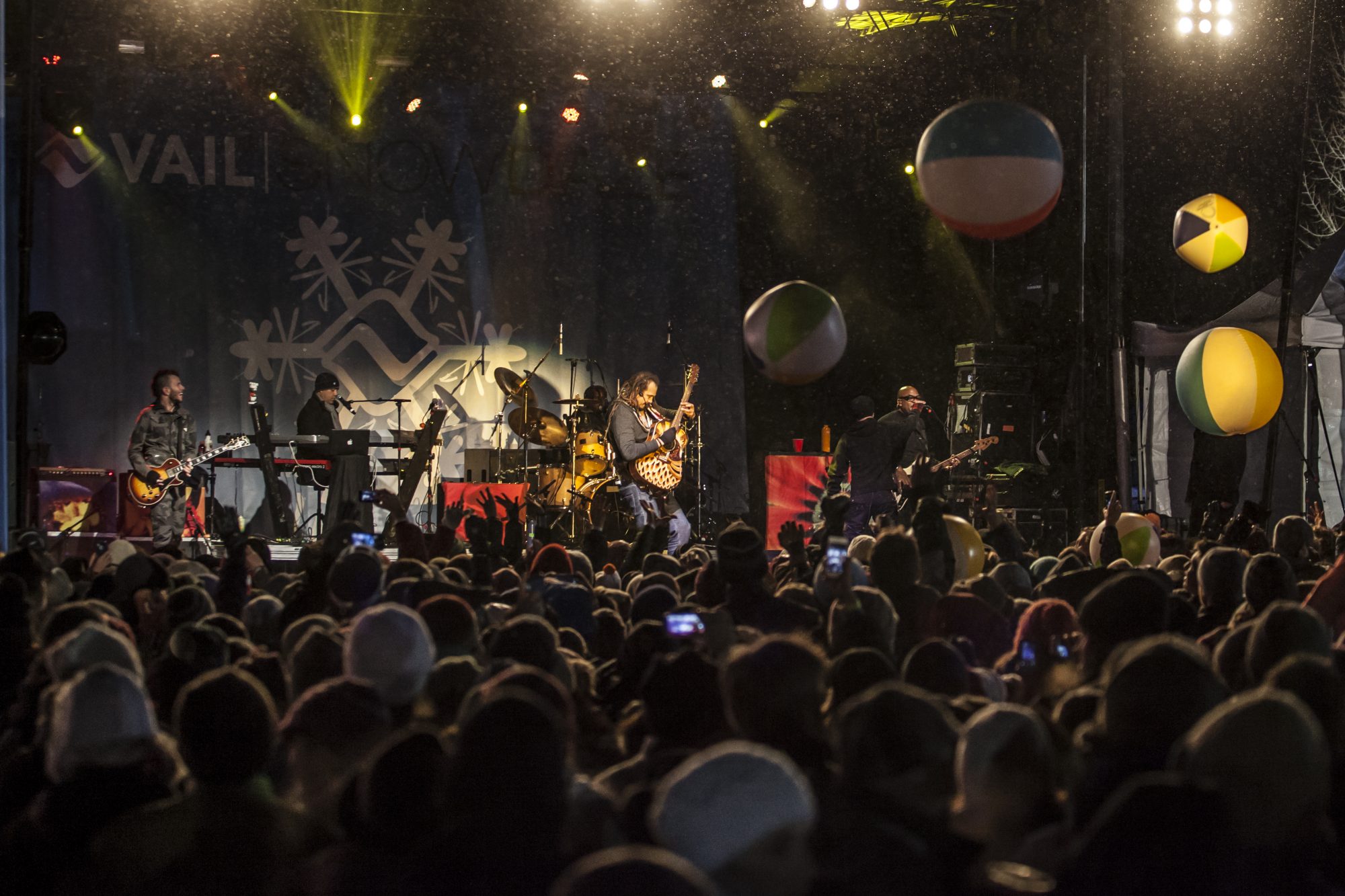 Vail SnowDaze - Michael Franti. Photo Zach Mahone- Vail Mountain. Vail Snow Days. 