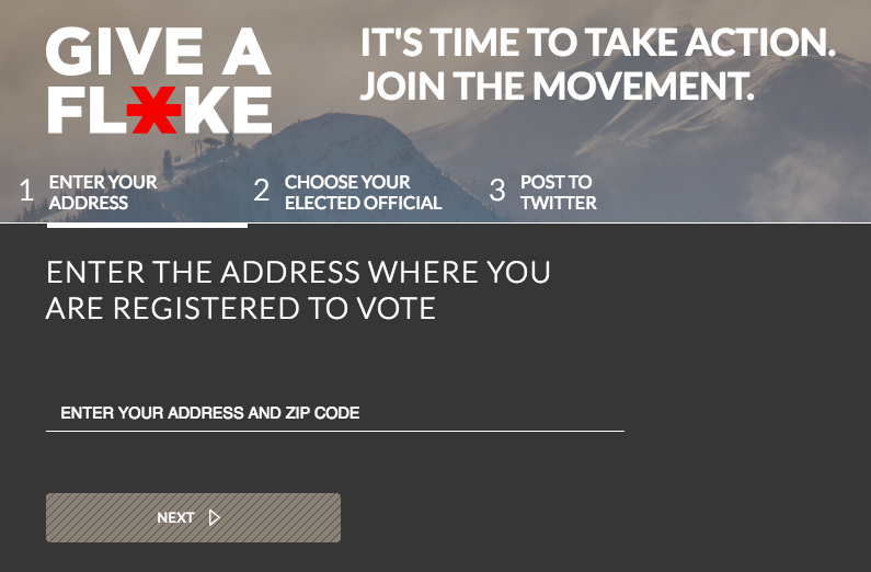Give a Flake is planning to create a social media viral campaign to create activists in climate change and human rights.