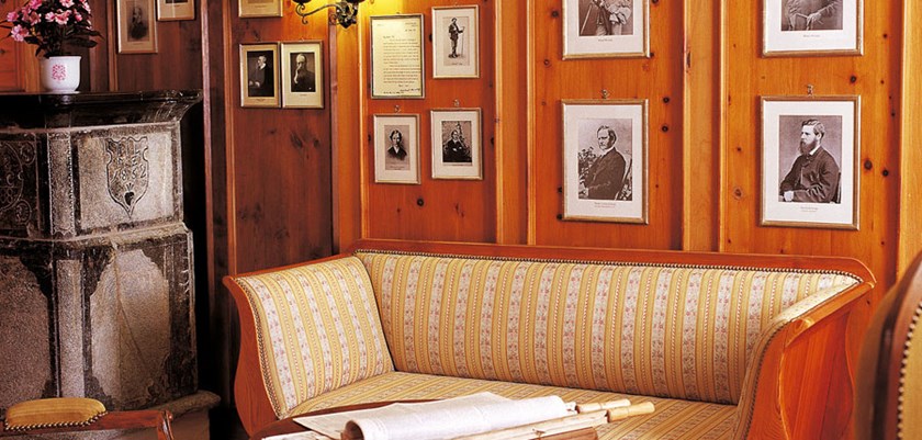 Whymper Salon at the Hotel Monte Rosa.