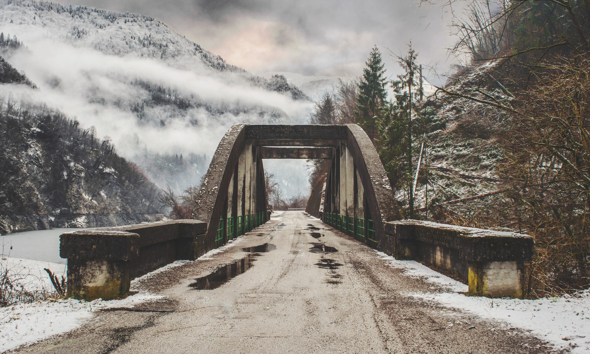 A bridge that separates you from here to your next adventure. Photo Federico Beccari- Unsplash. Self-drive skiers need to plan now for Brexit.