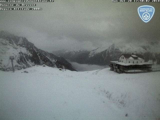 Chamonix- Brevent webcam 2,000m.