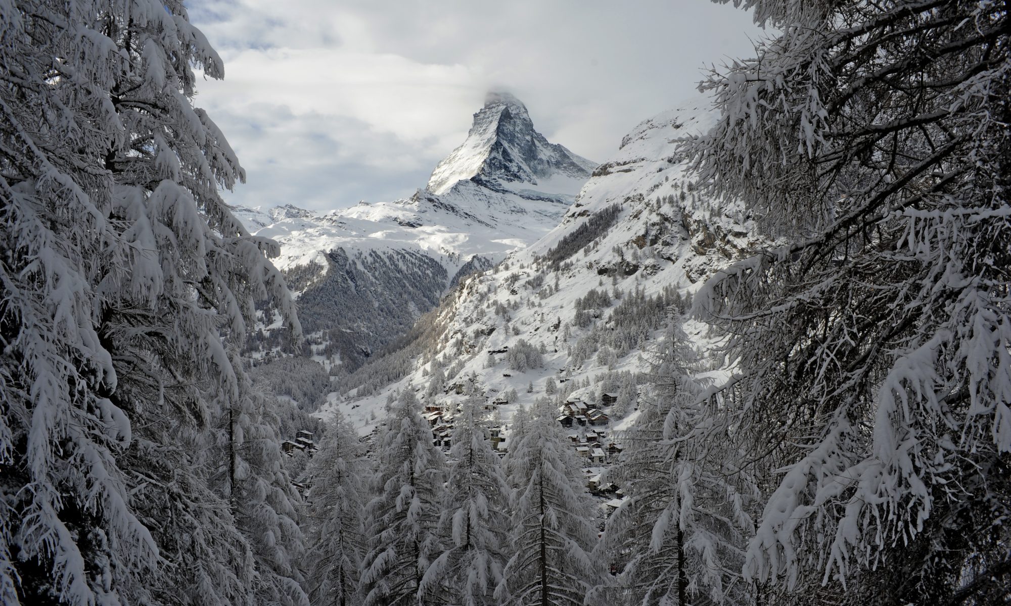 Matterhorn, the classic view from picture-perfect Zermatt. Photo: Kurt Müller. Zermatt to try recycled plastic ‘green’ road re-surfacing project.