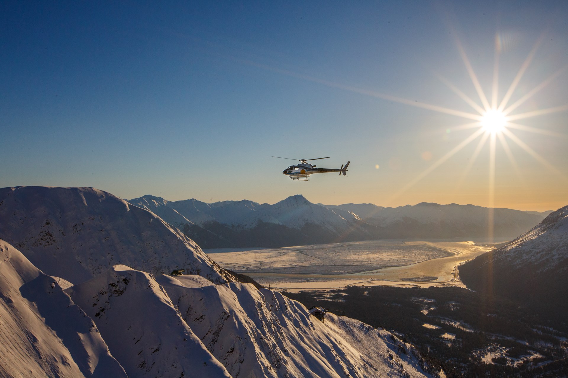 Heliskiing from Alyeska.  Courtesy: Alyeska Resort - Alyeska Resort and Hotel Alyeska in Girdwood to be sold to a Canadian hospitality company. 