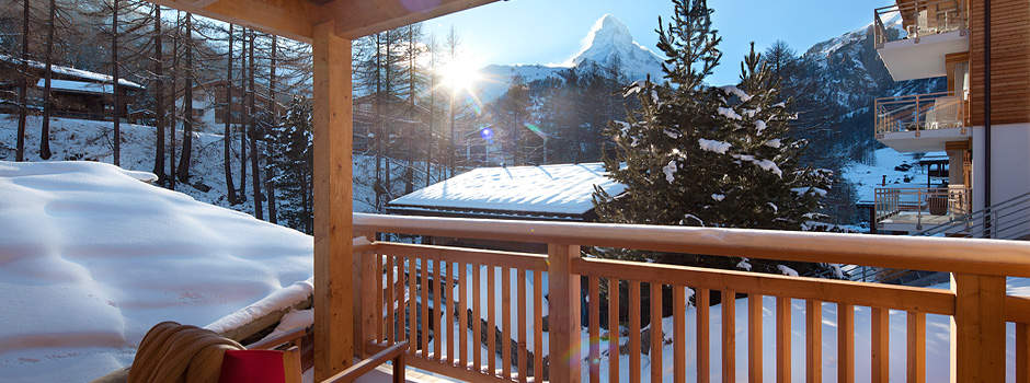 Views from Chalet Banja. Matterhorn Chalets.