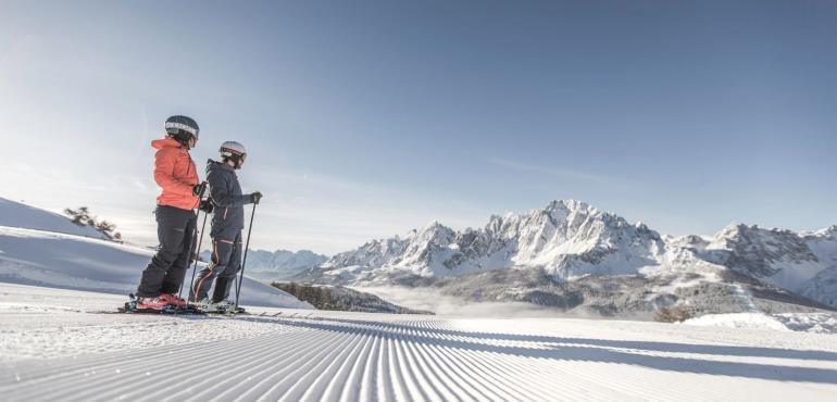 Drei Zinnen ski area - Copyright: 3 Peaks Dolomites. 3 Peaks Dolomites will link its resort to Östirol in Austria for the 21/22 ski season .