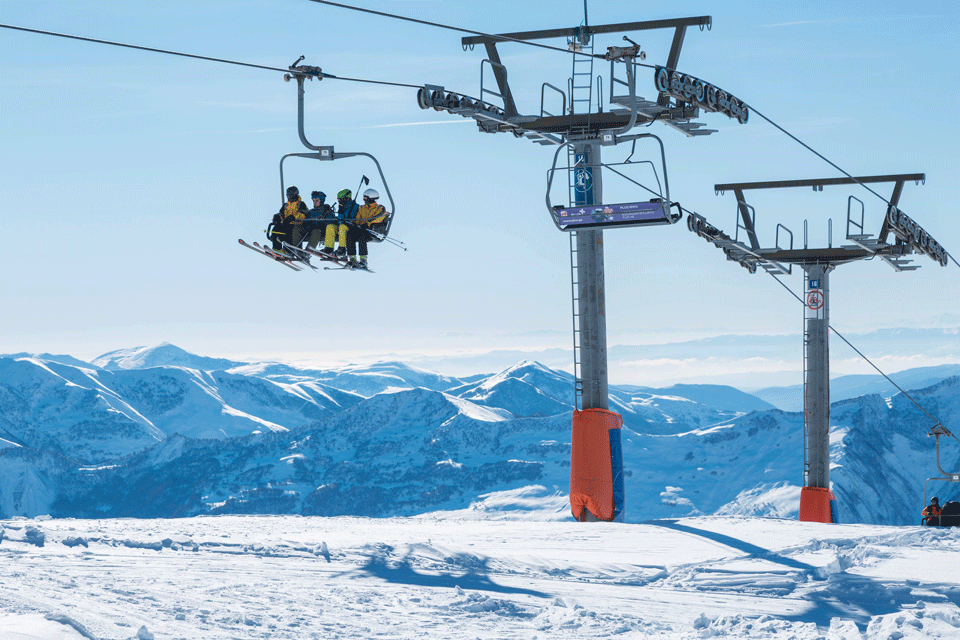 Gudauri ski resort will reconstruct one lift and add six new lifts from Doppelmayr and Poma. Photo: Mountain Resorts of Georgia.