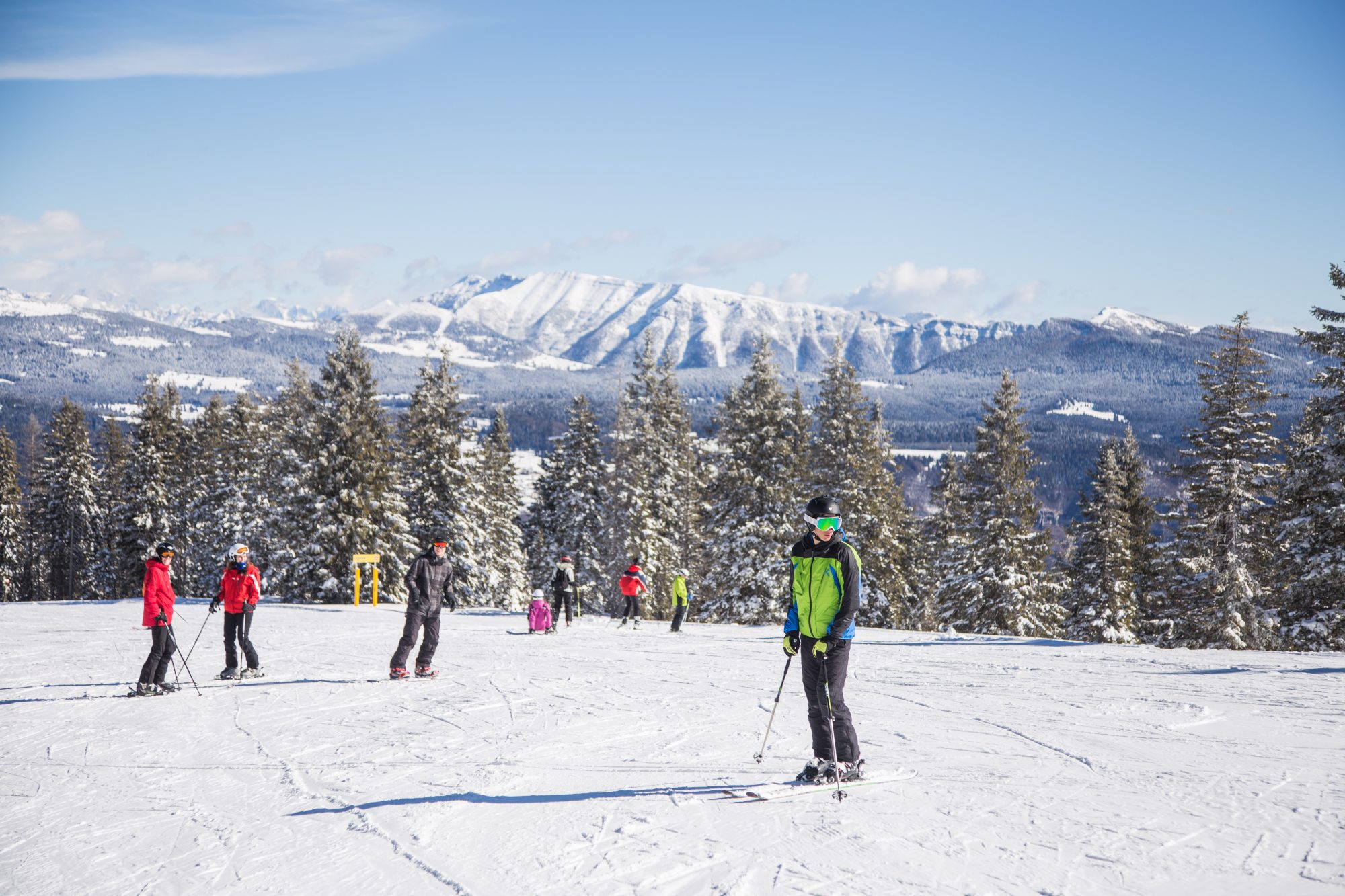 Alpe Cimbra, a jewel to be discovered in Trentino, so much as the US Ski Team has done. Photo: Alpe Cimbra. 