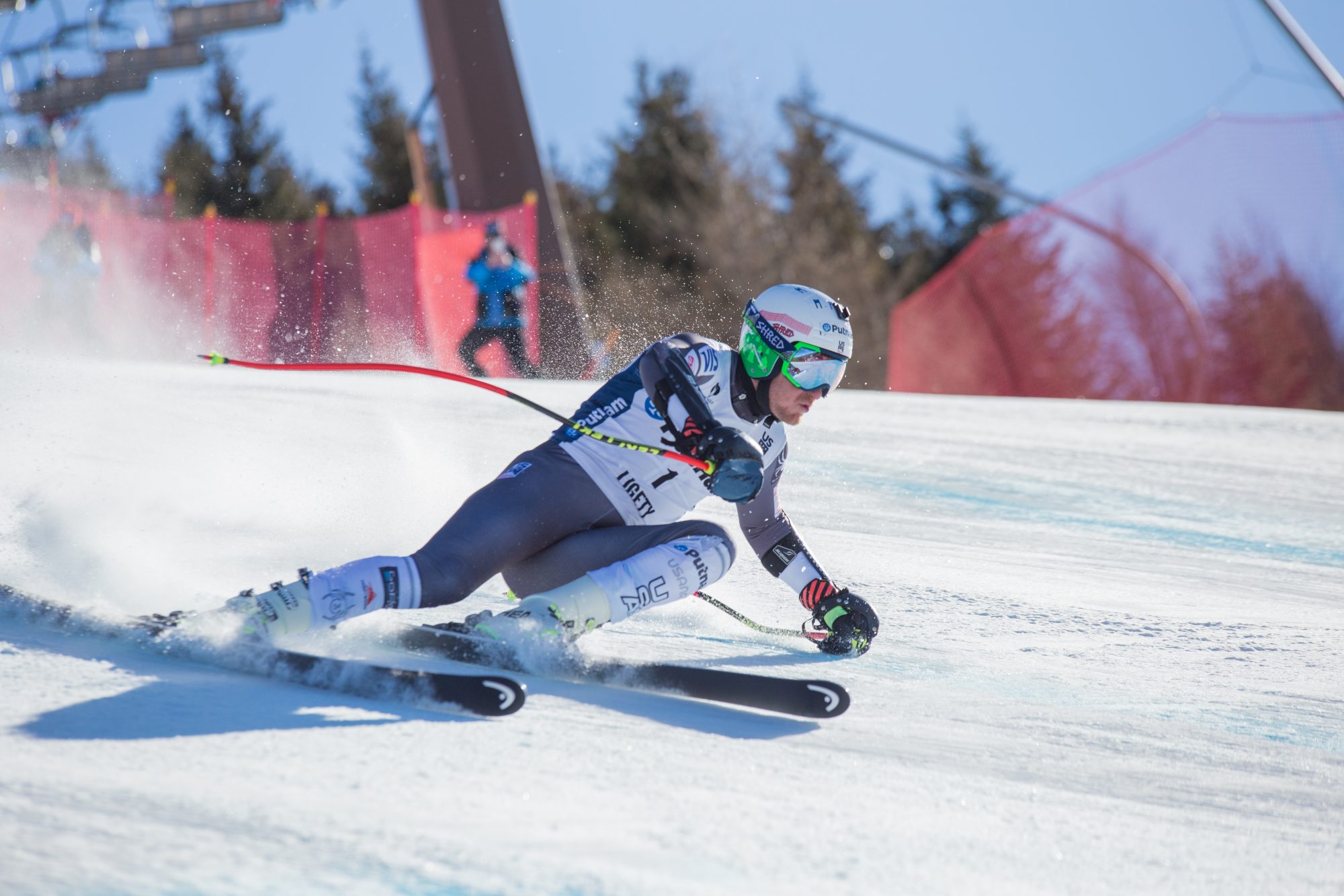 Alpe Cimbra will be the training grounds of the US Ski Team for the next four years. Photo Ted Ligety. Salizzona piste.