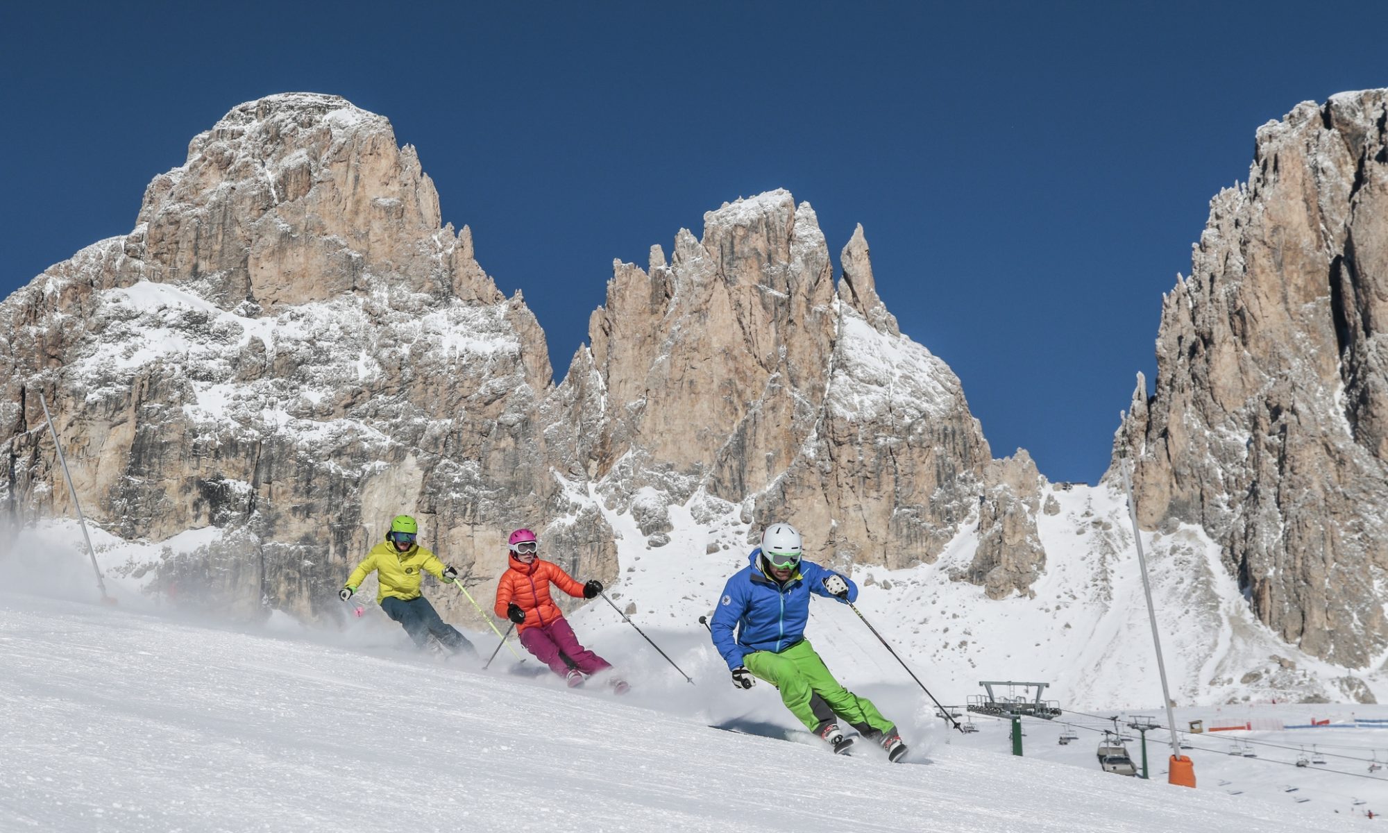 Val di Fassa is ready and opening its lifts on December 6th. Photo Federico Modica. APT Val di Fassa.