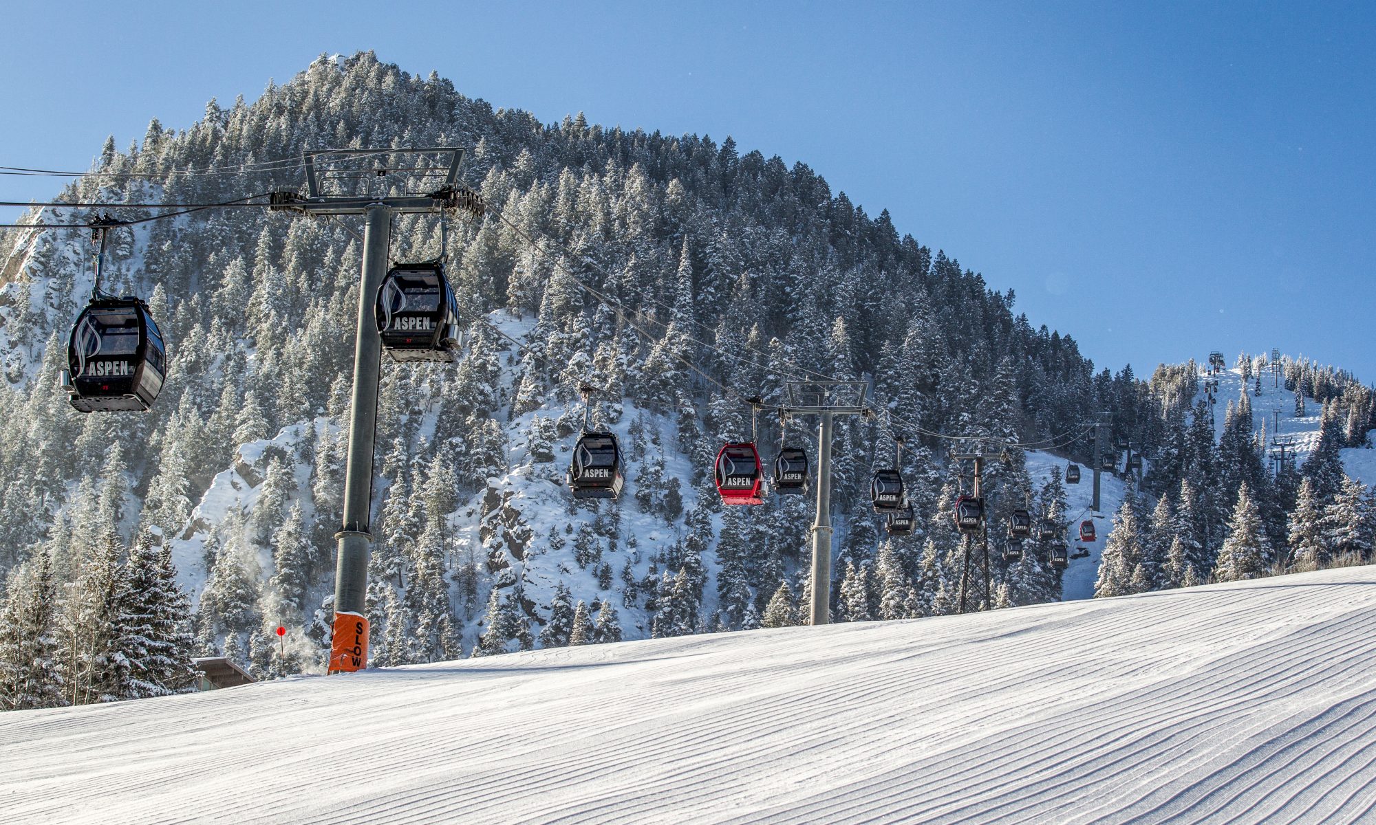 Mattpowerphotography.com 2/24/15 SkiCo Aspen Mountain Shoot. Aspen Mountain to Open with Skiing and Riding Memorial Day Weekend.