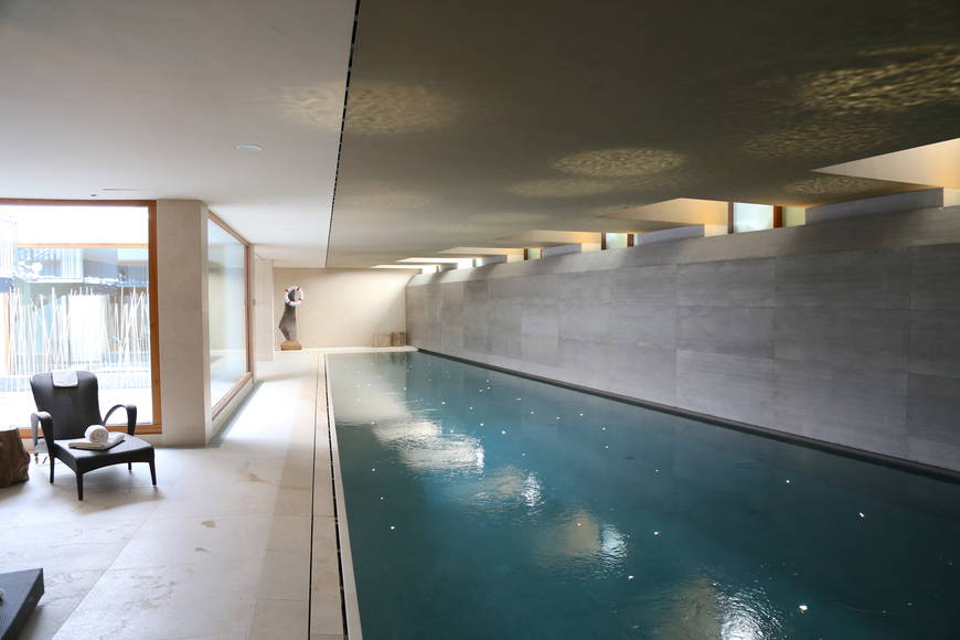 The pool at the Aurelio Lech. Photo: Aurelio Lech. The Must-Read Guide to Lech. 