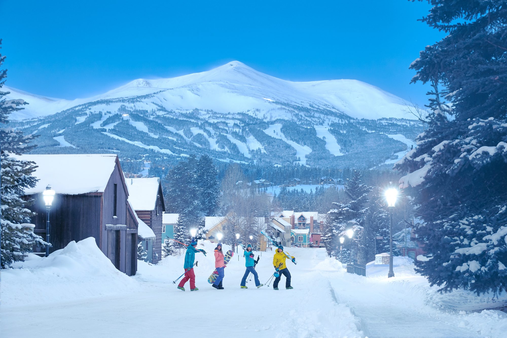 Breckenridge, one of the main resorts on the I-70 from Denver, favourite with the Brits. Photo: Andrew Maguire. Vail Resorts. Breckenridge is number 6th in the list of most expensive ski resorts in the USA. The most expensive ski resorts in the USA