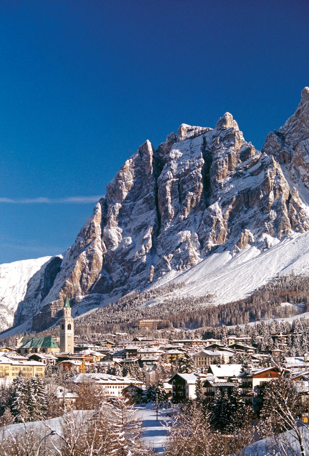 Cortina da Cojana. Photo: Cortina Marketing. Cortina D’Ampezzo is gearing up for a great winter season and the 2021 Ski World Championships.