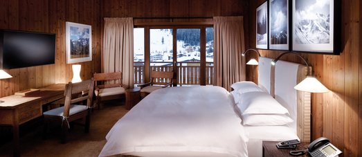 Hotel Aurelio double room. Photo: Hotel Aurelio- The Must-Read Guide to Lech. 