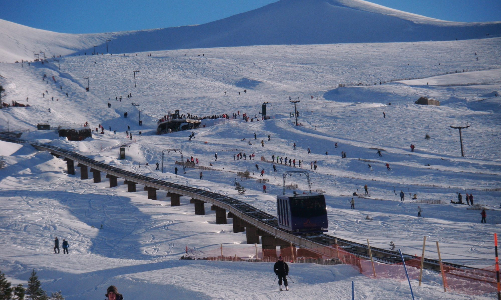 The Cairngorm Mountain's funicular might not open this coming season. Photo: Cairngorm Mountain