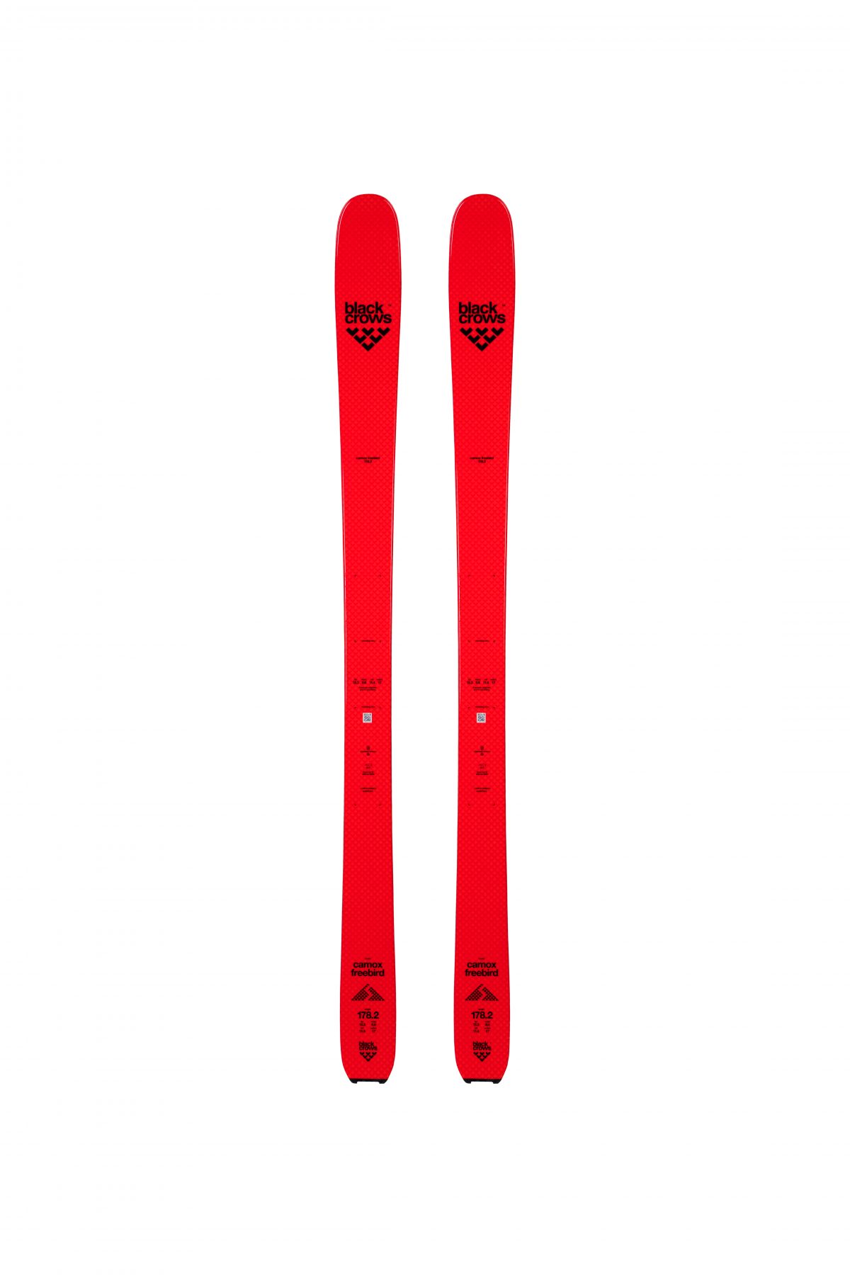 Camox Freebird- top of skis. The new Black Crows skis 2018-19 ski season.