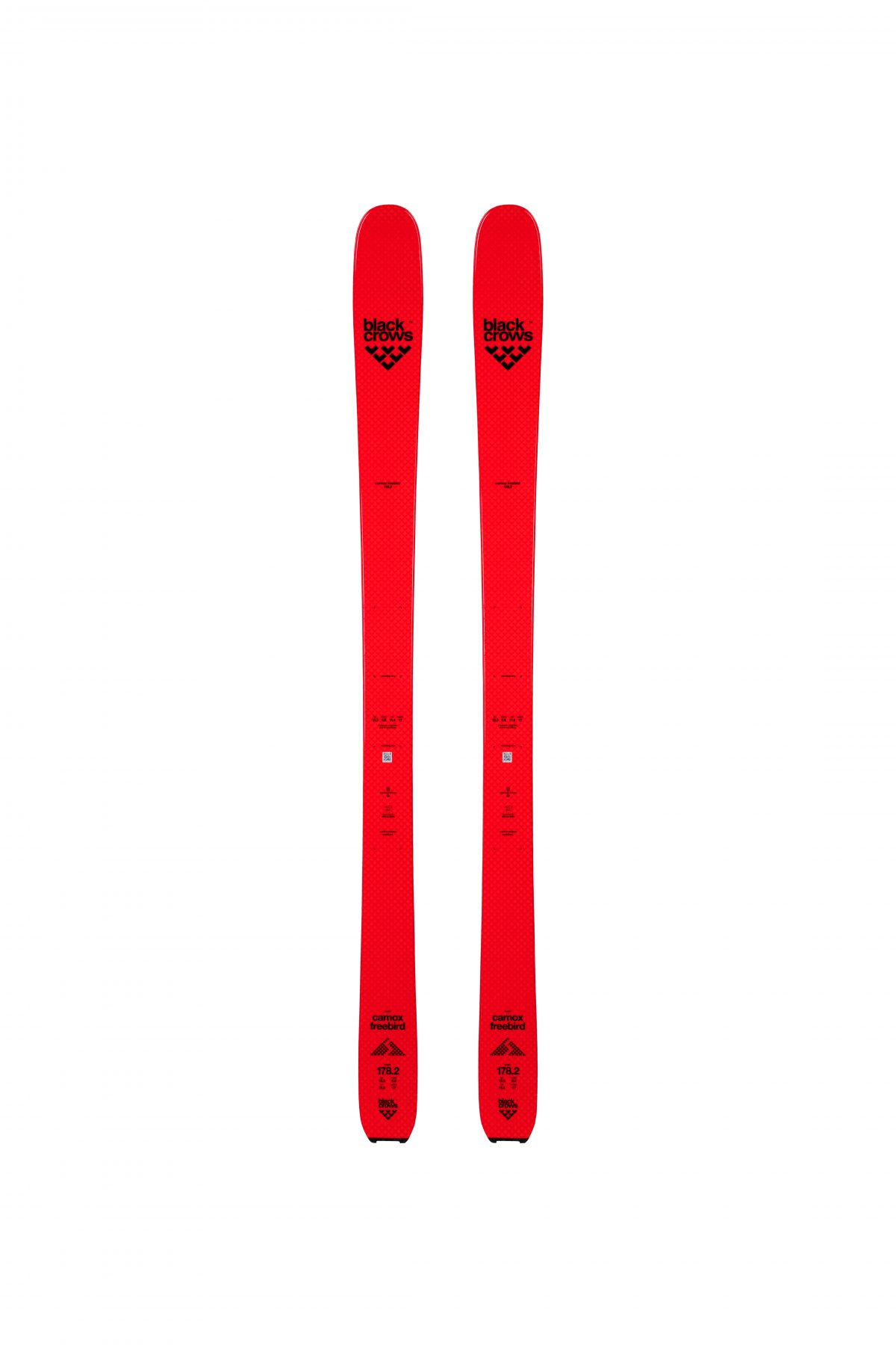 Camox Freebird- top of skis. The new Black Crows skis 2018-19 ski season.