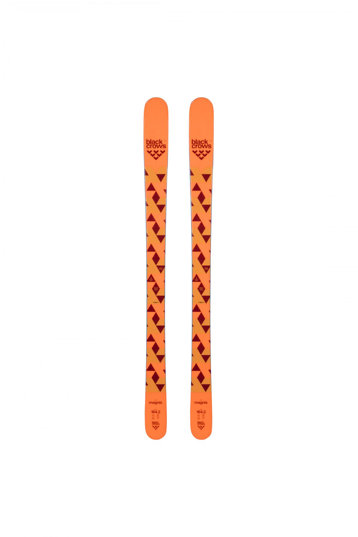 Top of Magnis skis. Black Crows response for junior skis. 