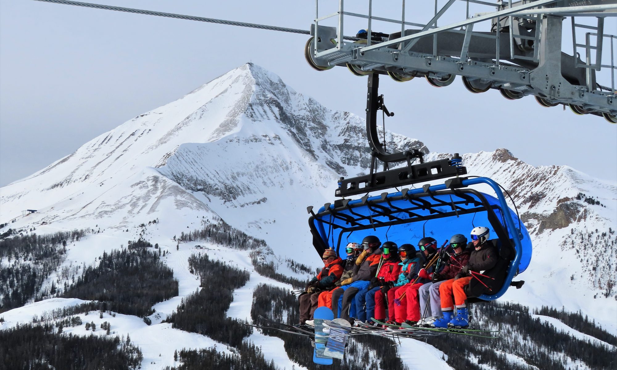 Big Sky Montana photo. World’s Most Technologically-Advanced Chairlift Debuted at Big Sky Resort.