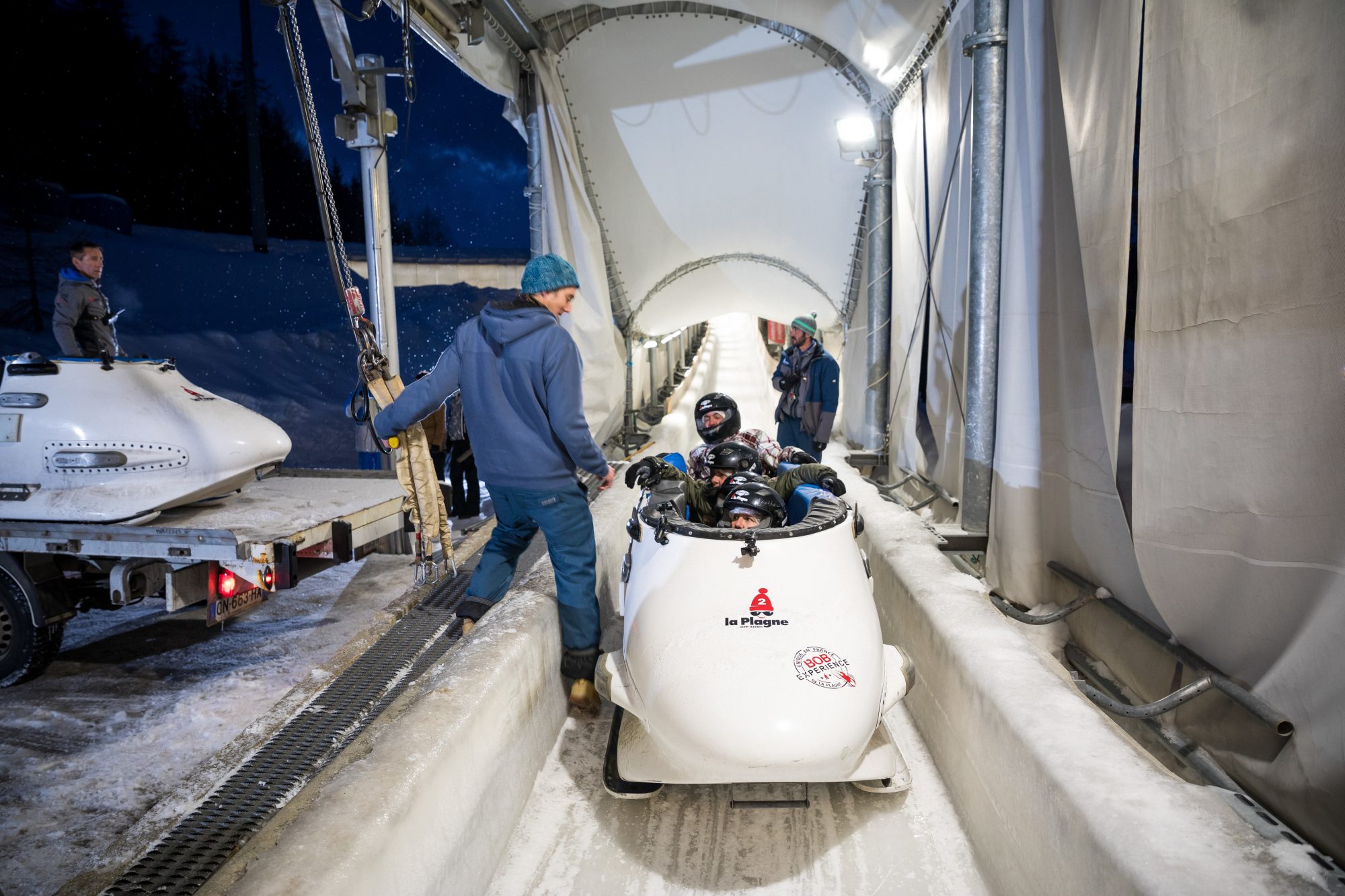 Now you can try to come down in a bobsleigh and then you have something to brag on forever! What is new at La Plagne for the 2018 – 19 ski-season. 