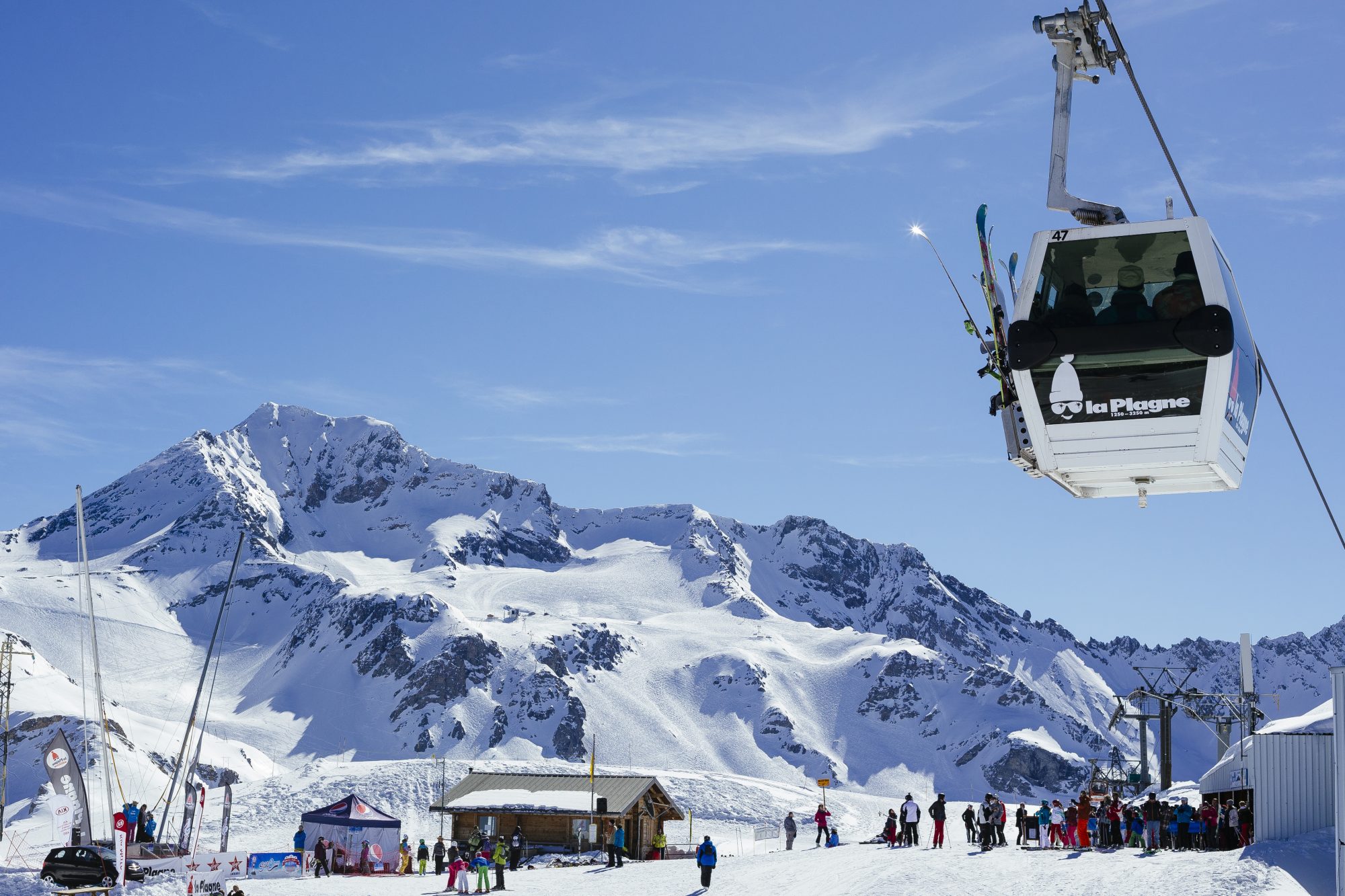 SubliCime - La Plagne. Photo: Elina Sirparanta. What is new at La Plagne for the 2018 – 19 ski-season.