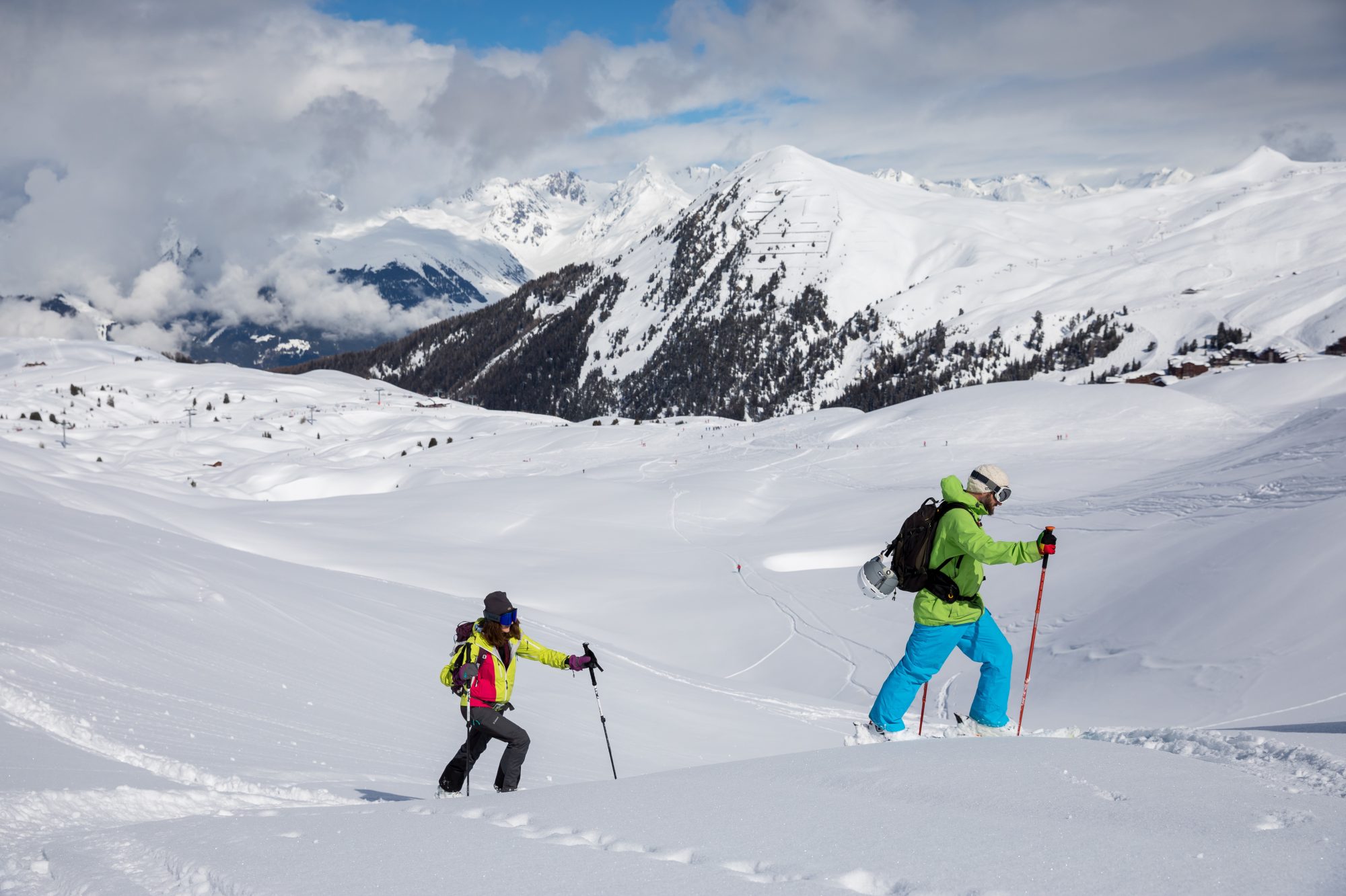 Ski de Randonnée at La Plagne. What is new at La Plagne for the 2018 – 19 ski-season. 
