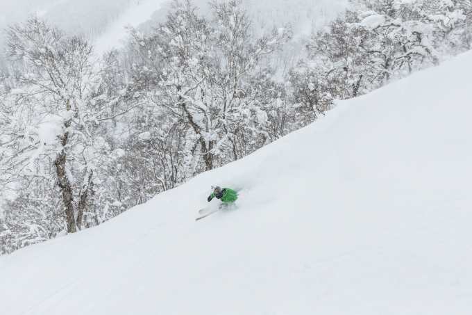 Powder skiing in Rusutsu. Rusutsu, the Japanese Resort joins the EPIC Pass for the 2019-20 ski season. 