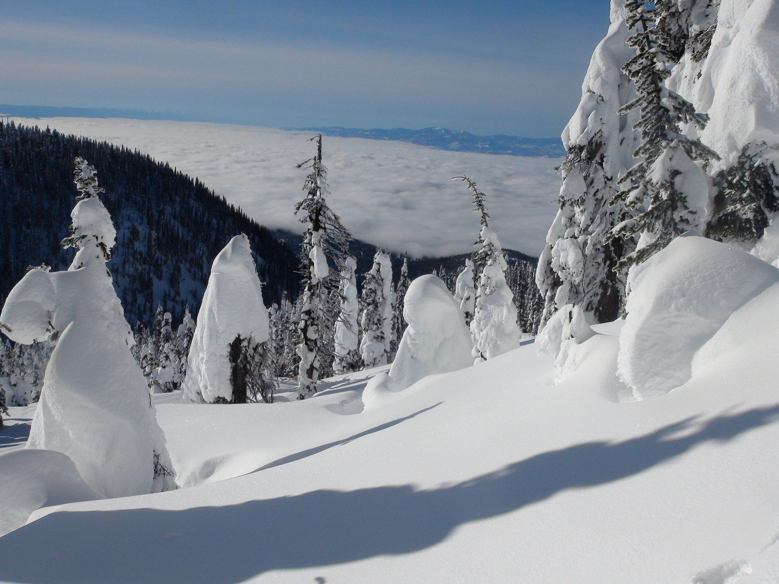 Whitefish - Basin Inversion. Photo: Whitefish Mountain Resort. Whitefish Mountain Resort got 140 people evacuated from chairlift.
