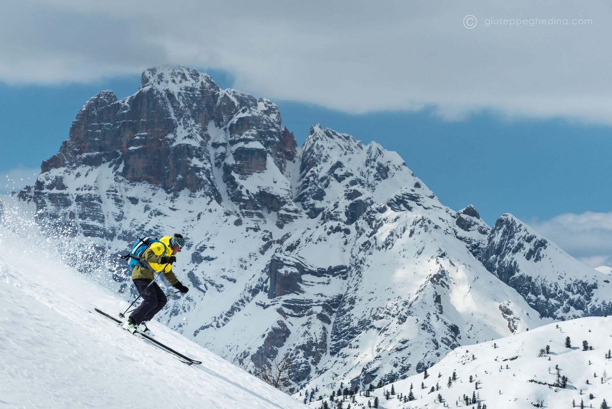 The-Ski-Guru Travel takes you to a Long Ski Safari in the Dolomites, Photo: Giuseppe Ghedina.