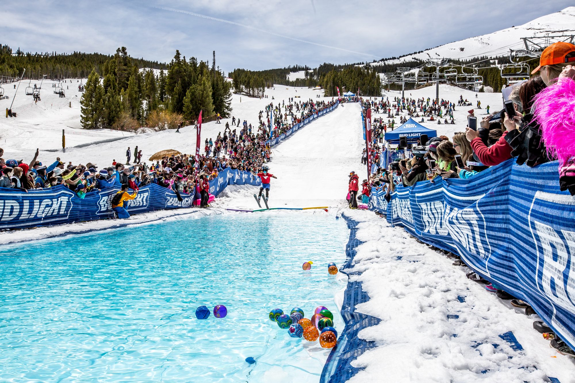 The Breck Plunge. Photo: Vail Resorts. Breckenridge Ski Resort Announces Plans to Regularly Extend Winter Seasons through Memorial Day, Beginning this Spring.