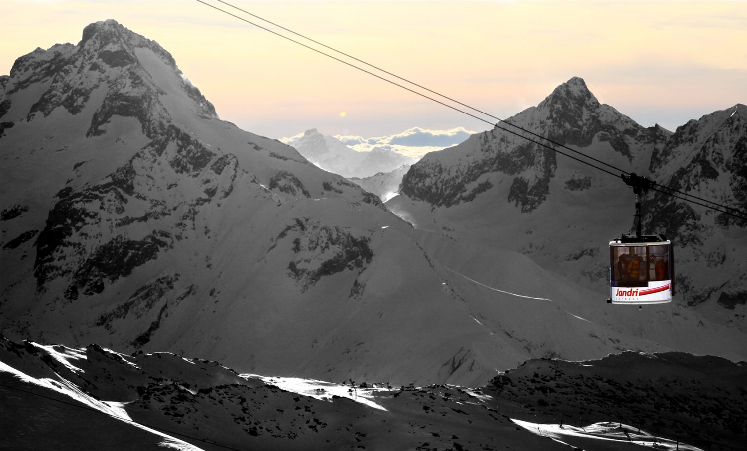 Winter in Les 2 Alpes. Photo: Bruno Longo. Les 2 Alpes. What is New at Les 2 Alpes this season.