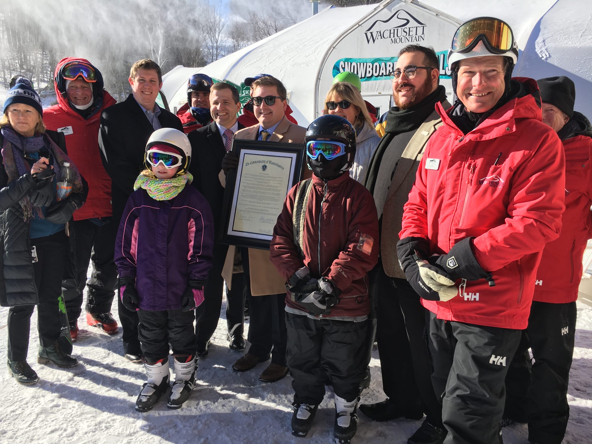 Wachusett Mountain Ski Area. Learn to Ski and Snowboard. First National Learn to Ski and Snowboard Day in the US.